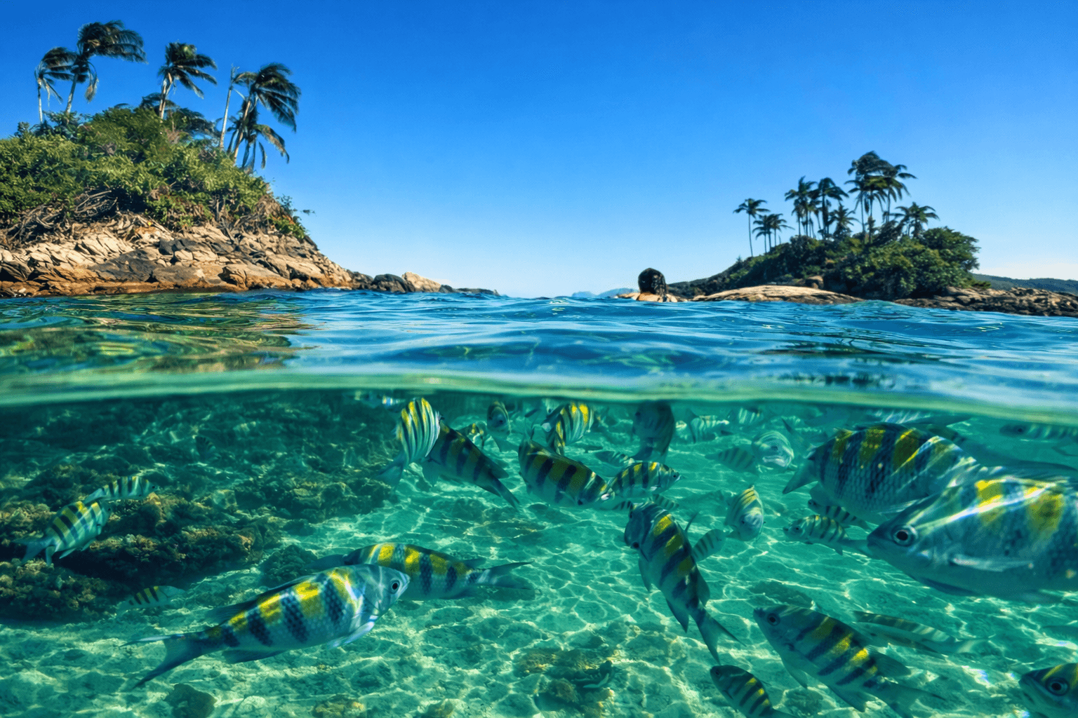 Angra dos Reis: Passeio Privativo de Lancha com Transporte Exclusivo